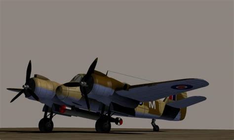 Bristol Beaufighter - 3D Model - ShareCG