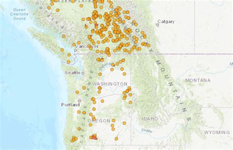 Eastern Wa Fire Map