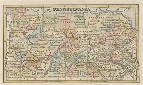 vintage maps of pennsylvania | 1850's Pennsylvania Maps | Map, Vintage maps, Genealogy