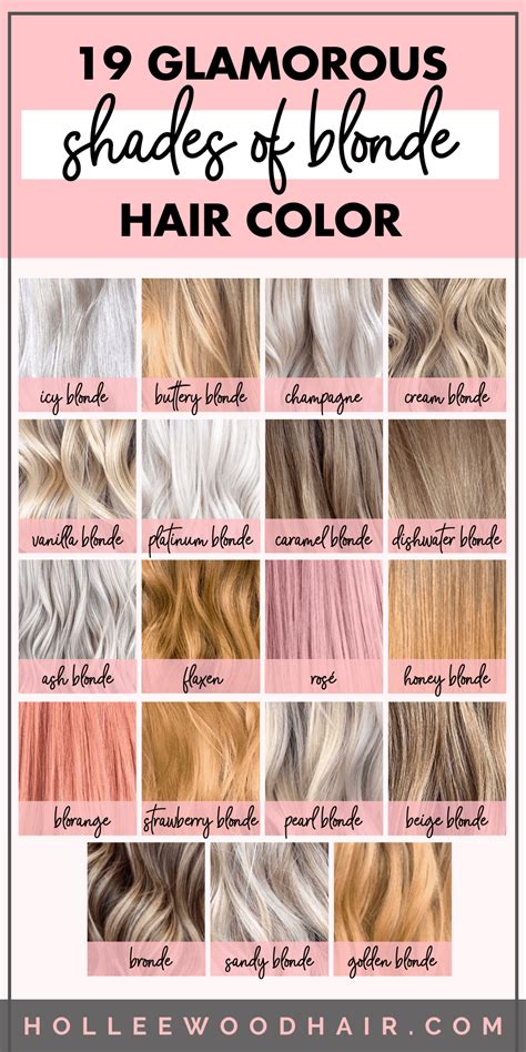 10 Different Shades of Blonde Hair Color・2024 Ultimate Guide | Blonde ...