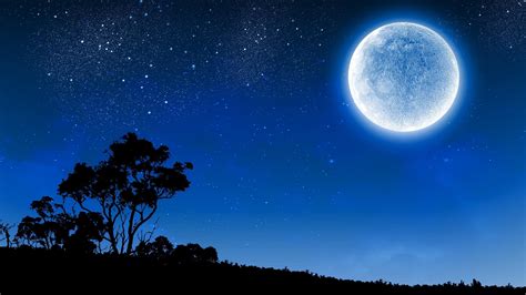 Wallpaper Hd Night Moon at Rebecca Ringo blog