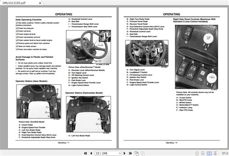 JOHN DEERE 4210 4310 4410 COMPACT UTILITY TRACTOR OPERATORS MANUAL OMLVU13193 H2 | Auto Repair ...