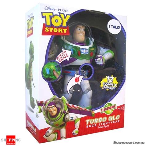 MATTEL Toy Story Turbo Glo Buzz Lightyear Deluxe Figure - Online ...