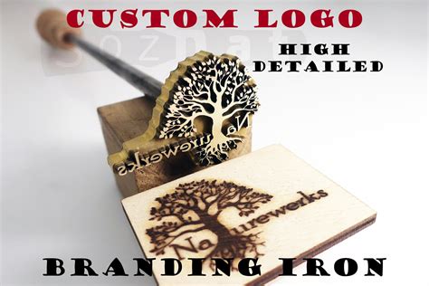 Custom Branding Iron for Wood Burning Stamp Custom Wood Brand | Etsy | Custom branding iron ...