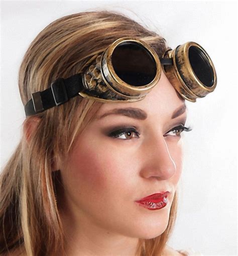 steampunk retro goggles on head drawing reference photo Aviator Glasses ...