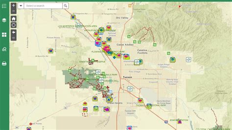 Central Pima County Map