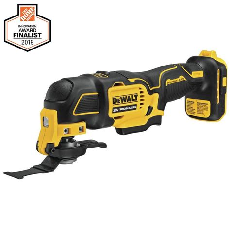 DEWALT ATOMIC 20V MAX Cordless Brushless Oscillating Multi Tool (Tool Only) DCS354B - The Home Depot