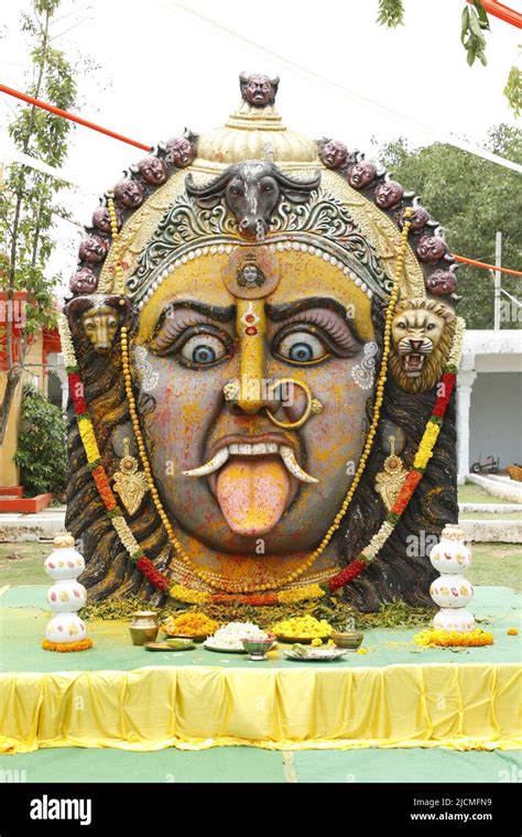 Hindu God Statue in a Temple Stock Photo - Alamy