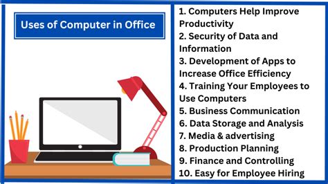 TOP 10 Uses of Computer in Office - Concepts All