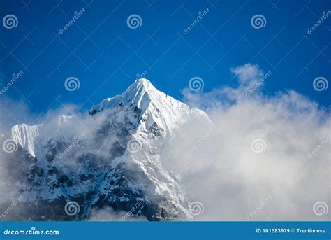 Mount Everest And Kathmandu Royalty-Free Stock Photography ...