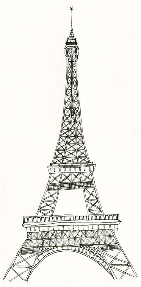 Free Printable Eiffel Tower Coloring Pages For Kids