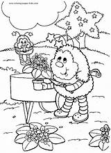 Rainbow Bright Coloring Pages Coloring sketch template