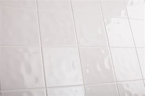 Johnson Tiles Polar White Bumpy Gloss Glazed Ceramic Wall Tile