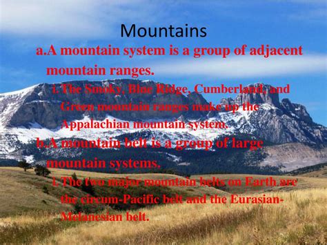 PPT - Mountain Formation PowerPoint Presentation, free download - ID:2125170