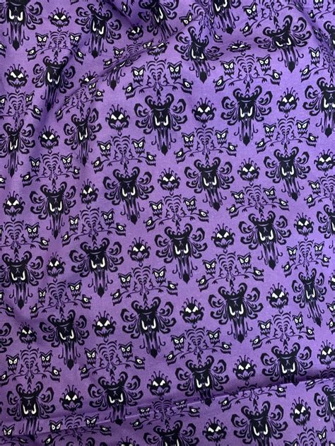 Haunted Mansion Wallpaper Fabric - Etsy