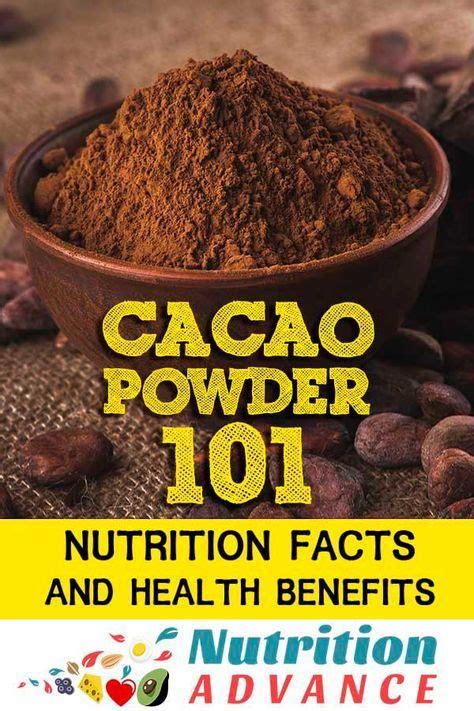 Cocoa Powder 101: Nutrition Facts and Health Benefits | Coffee nutrition, Cacao benefits ...