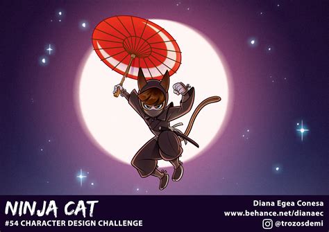 Ninja Cat! :: Behance