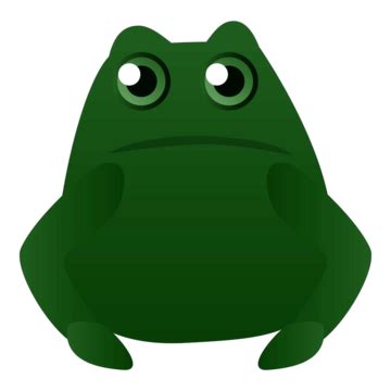 Cute Frog Happy Cartoon Close Vector, Happy, Cartoon, Close PNG and Vector with Transparent ...