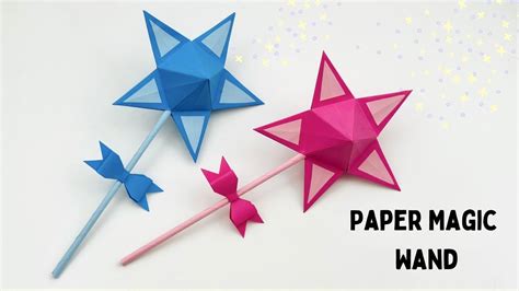 How To Make Easy Paper Magic Wand For Kids / Nursery Craft Ideas ...