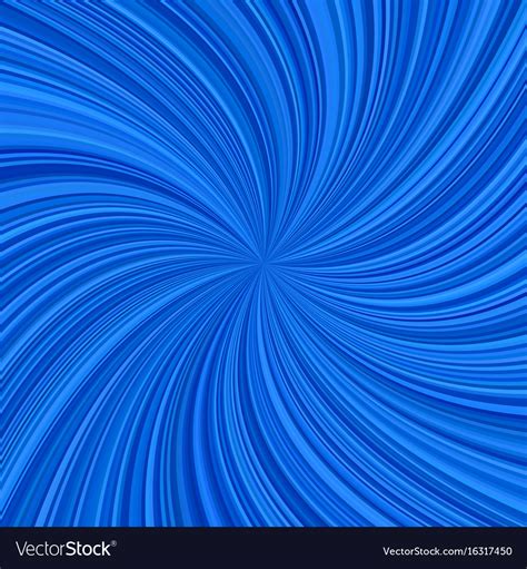 Abstract blue spiral background Royalty Free Vector Image