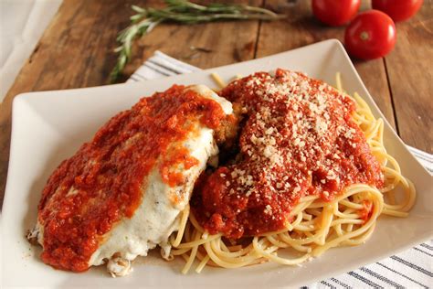 Classic Chicken Parmesan - One Sweet Mess