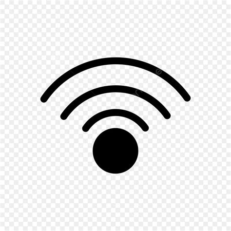Wifi Clipart Vector, Black Wifi Icon Vector, Wifi Icons, Black Icons, Black PNG Image For Free ...