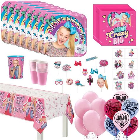 JoJo Siwa MEGA Birthday Party Kit for 16 Guests | Party City