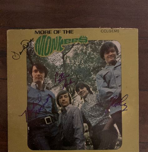 Charitybuzz: The Monkees Band-Signed More of The Monkees Album Cover