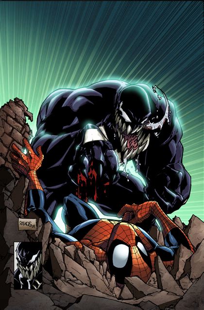 Venom vs Spidey - Humberto Ramos Marvel Venom, Marvel Villains, Marvel ...