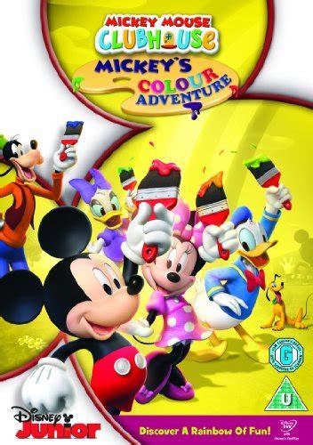 Amazon.com: Mickey Mouse Clubhouse: Mickey's Colour Adventure [DVD + Retro Badge] : Movies & TV