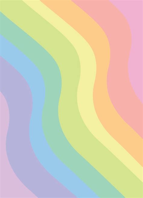 Rainbow Wave Art Print by witch visions | Fondos de pantalla de iphone ...