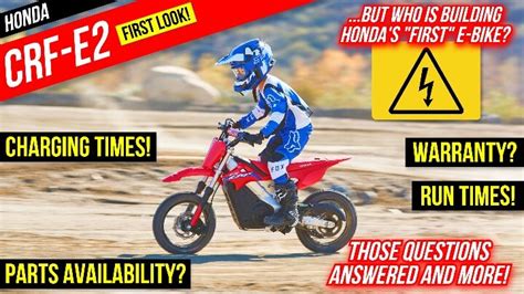 Honda's First Electric Motorcycle to be Released is a CRF Dirt Bike ...