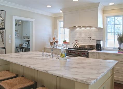 36 Marbled Countertops To Ignite Your Kitchen Revamp