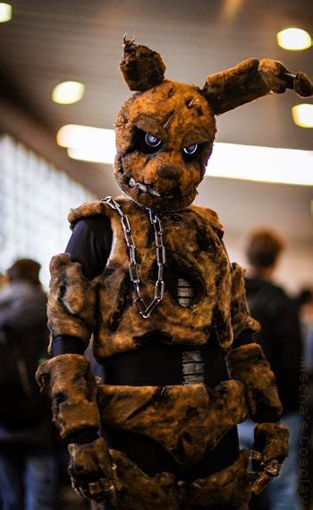 Me as the animatronic Spingtrap from the horror game Five Nights at ...