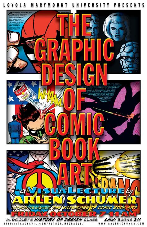 Arts Blog: Free Talk: The Graphic Design of Comic Books