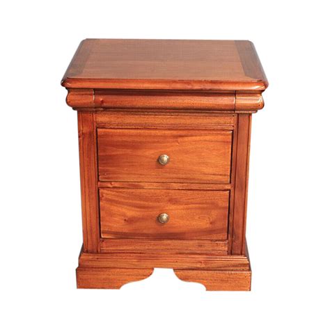 Solid Mahogany Wood Bedside Monet Bedside Antique Style Bedroom ...