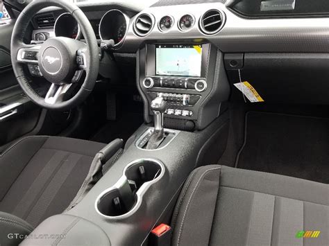 2019 Ford Mustang EcoBoost Fastback Ebony Dashboard Photo #129809012 ...