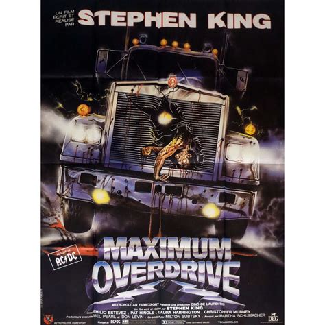 MAXIMUM OVERDRIVE Movie Poster