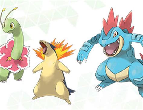 Pokemon Heart Gold Starters