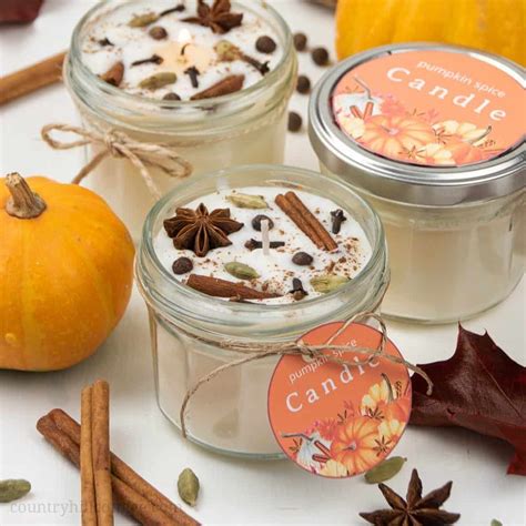 DIY Pumpkin Spice Candles – Fall Candles Recipe with Essentials Oils