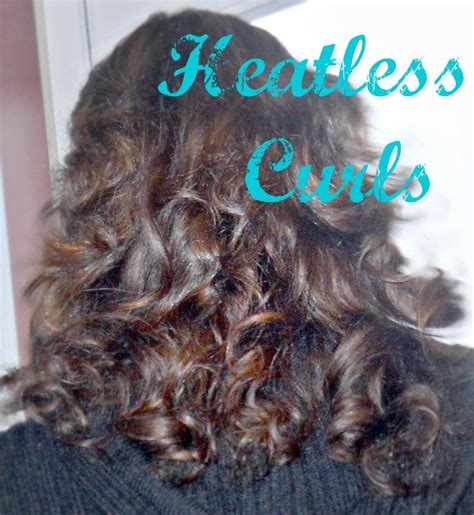 heatless curls- sleep in wet hair woven around a soft headband and wake up to pretty curls ...