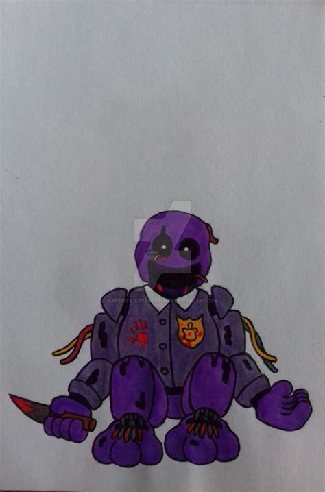 Stylised Purple Guy Animatronic by ArtisticArtAndStuffs on DeviantArt