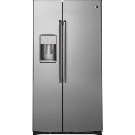 GE - Café Series 22.1 Cu. Ft. Side-by-Side Counter-Depth Refrigerator ...