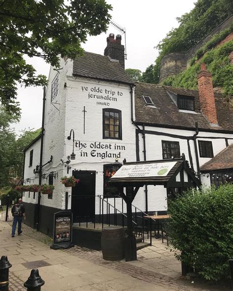 Drinks last night. The oldest pub in England. Where the knights drank before the Crusades. | Old ...