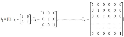 Definition and examples Identity Matrix | Define Identity Matrix ...