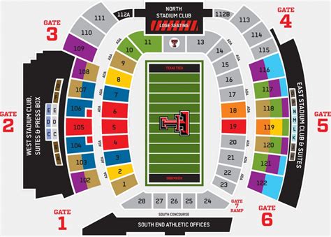 Texas Tech Football Parking Map 2017 - Printable Maps