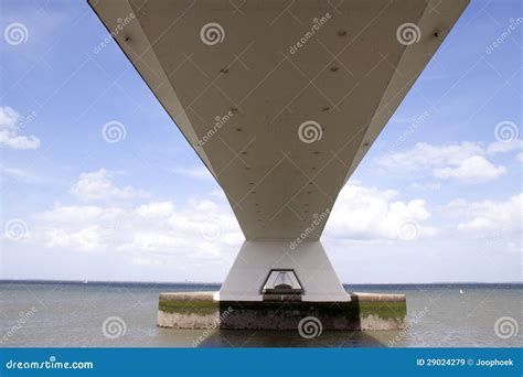 Zeelandbrug or Zeeland Bridge Stock Image - Image of travel, bridge: 29024279