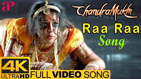 Raa Raa Full Video Song 4K | Chandramukhi Songs | Jyothika ...