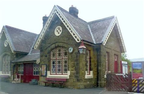 Horton-in-Ribblesdale railway station on the Settle to Carlisle line