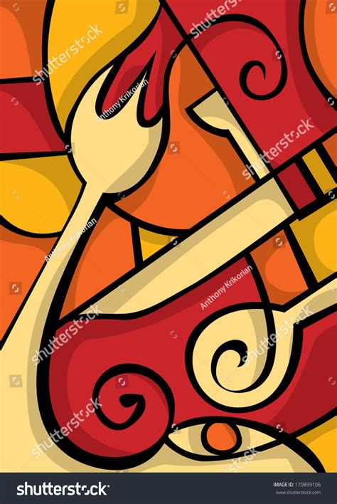 Restaurant Art Cafe Art Vector Stock Vector (Royalty Free) 170899106 ...